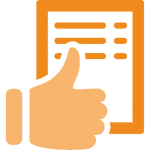 billing-320 thumbs up icon