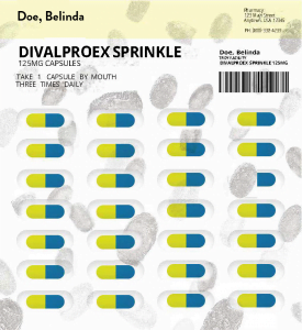 Graphic depicting a typical medication punchcard, which has more touchpoints than PAXIT packaging